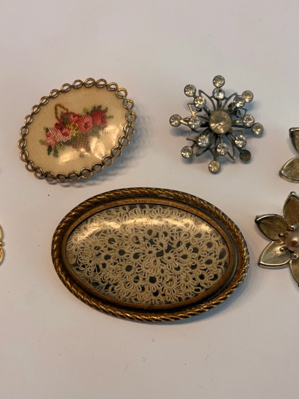 Assorted Vintage Brooches
